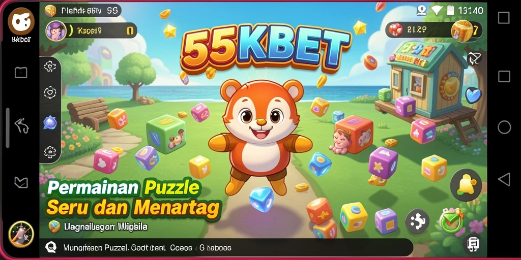 Screenshot gameplay menunjukkan tantangan Puzzle yang menarik.