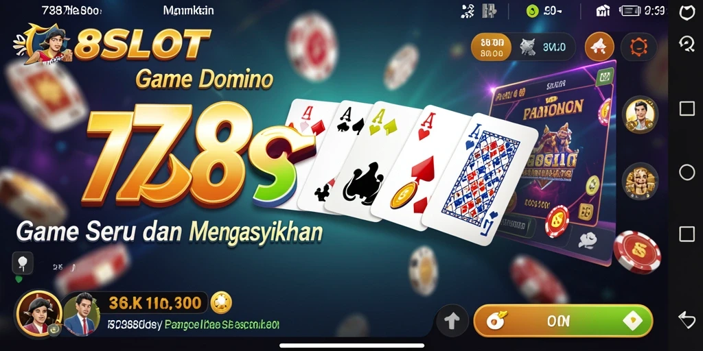 Screenshot gameplay 738SLOT menampilkan momen seru permainan Domino.