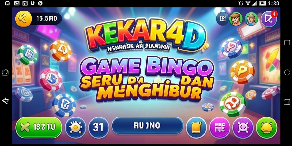 Tampilan gameplay Bingo yang seru dan mengasyikkan di KEKAR4D.